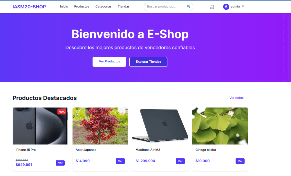 E-Shop Multivendedor